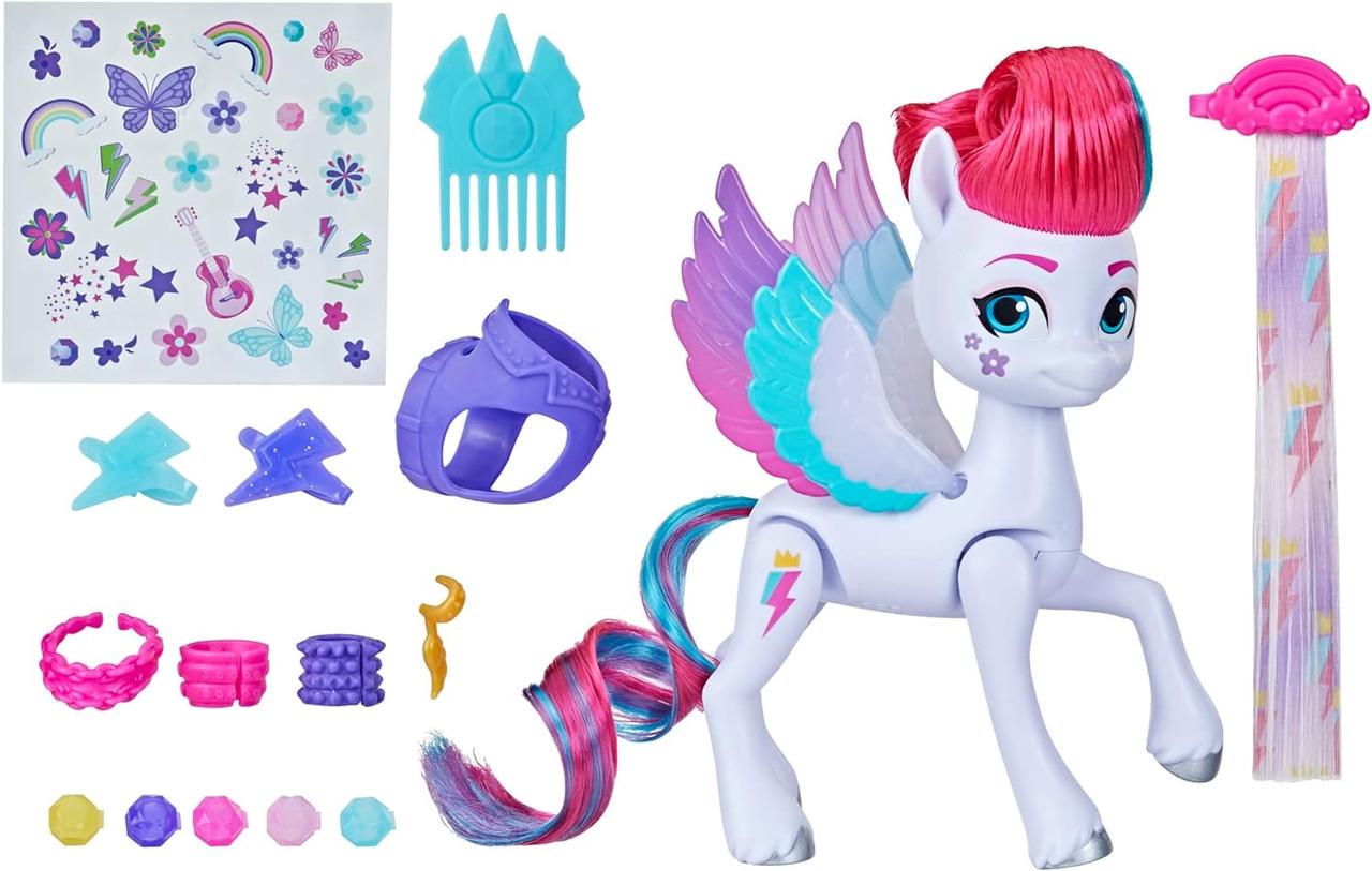 Игровой набор My Little Pony Пони Принцесса Зипп Сторм 16 аксессуаров Princess Zipp Storm Hasbro F6452 (20618569)