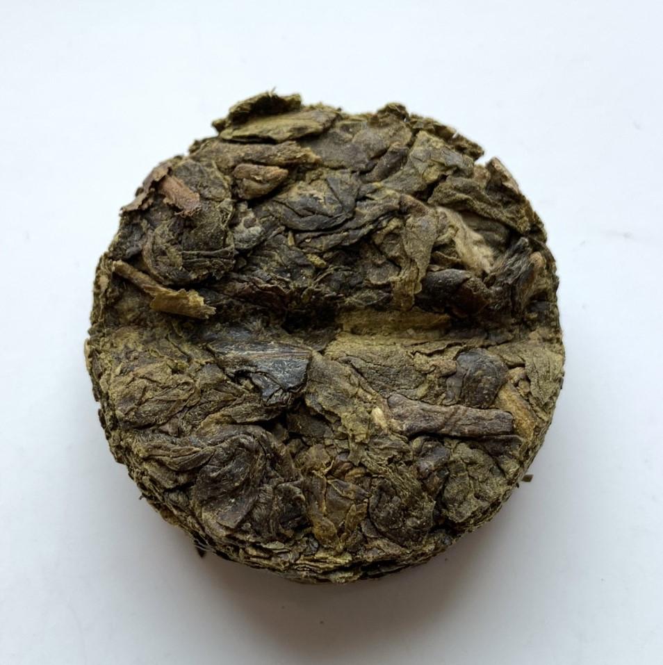 Чай Шен пуэр Ма Ma Dui Zhang 2019 года в таблетках 100 г