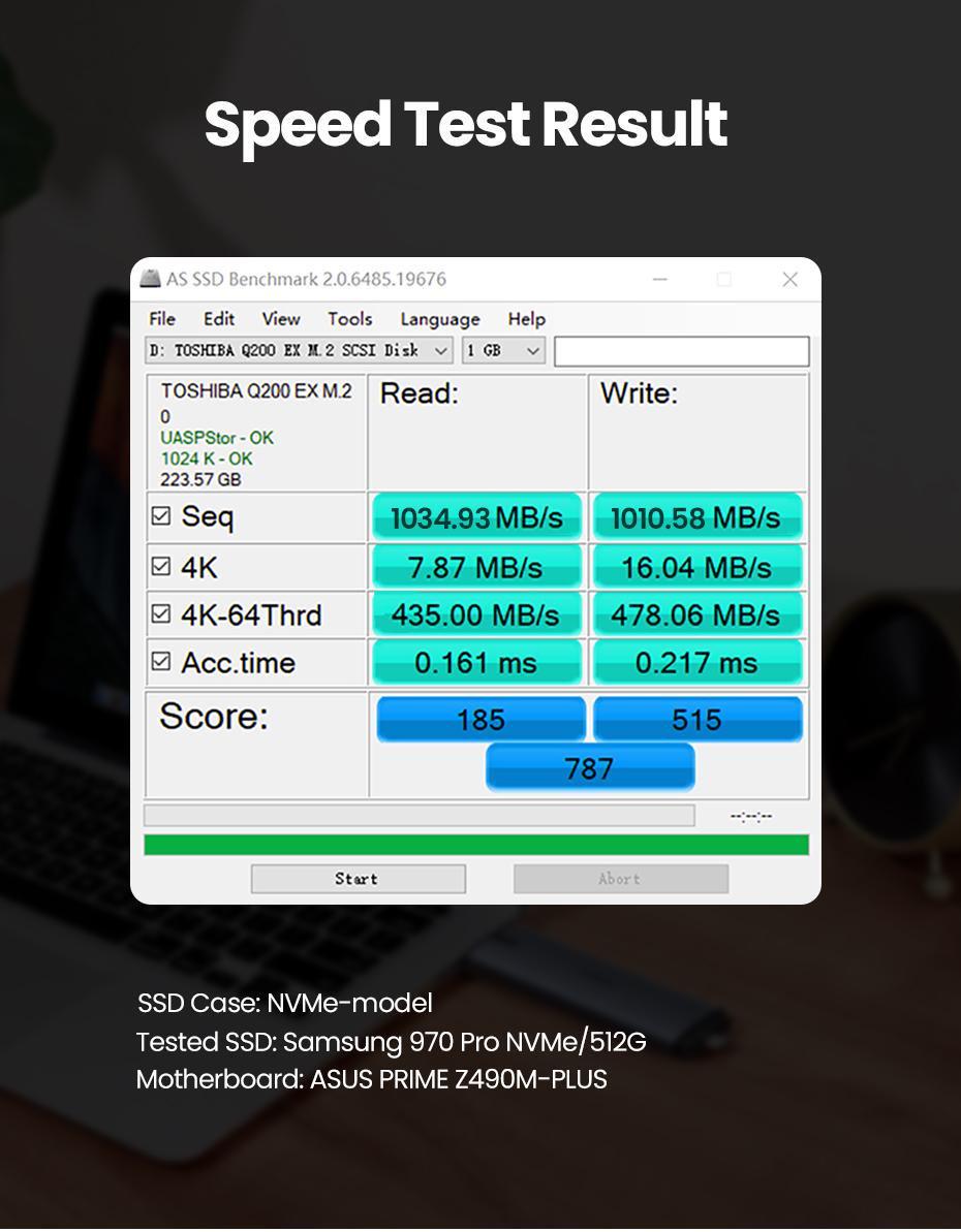 Корпус UGREEN для M.2 NVME SSD PCI-e дисков 10 Гбит/с Type-C/USB Порты M и B&M 2242/2280 Серый (70532) - фото 12 Корпус UGREEN для M.2 NVME SSD PCI-e дисков 10 Гбит/с Type-C/USB Порты M и B&M 2242/2280 Серый (70532) - фото 12