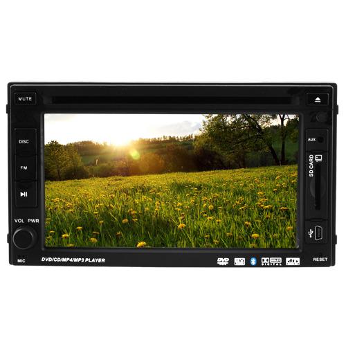 Автомагнитола 2 DIN LUX 261-1D Сенсорный экран TFT HD LCD 6,1 дюйм Bluetooth/TV-тюнер/Hands-free