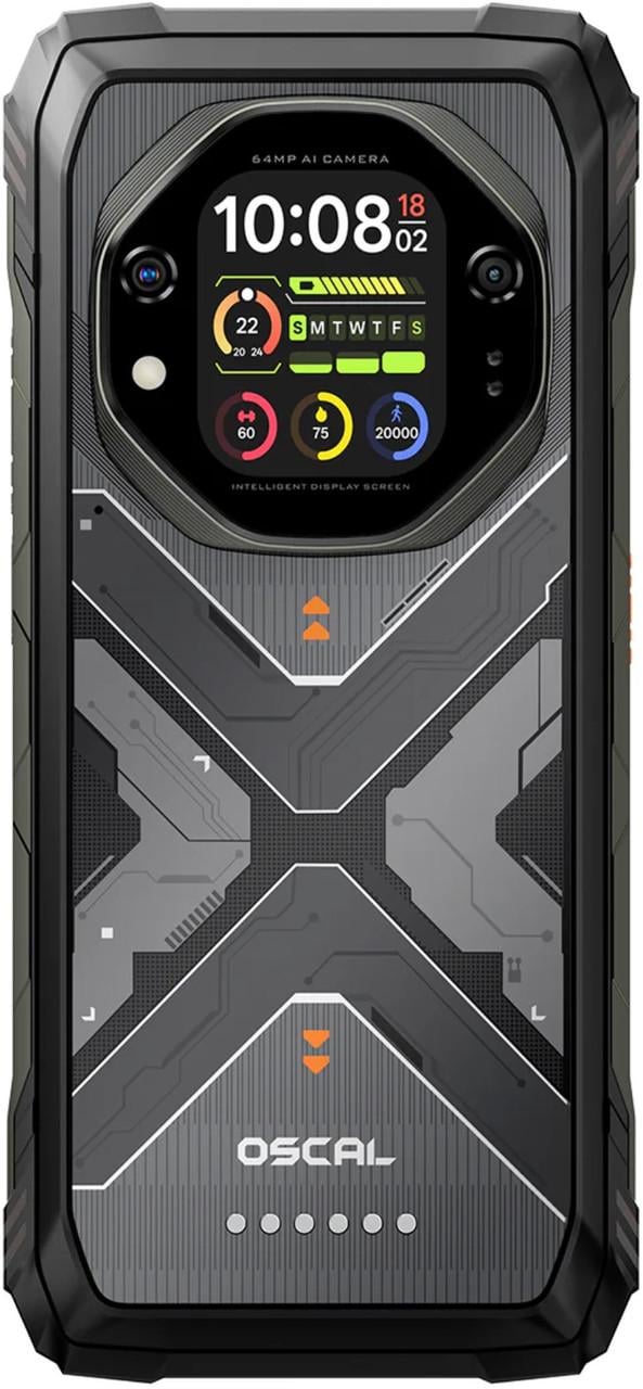 Смартфон Blackview Oscal TANK 1 5G 12/256 Гб Night Vision Global Version Black (2793641699) - фото 4