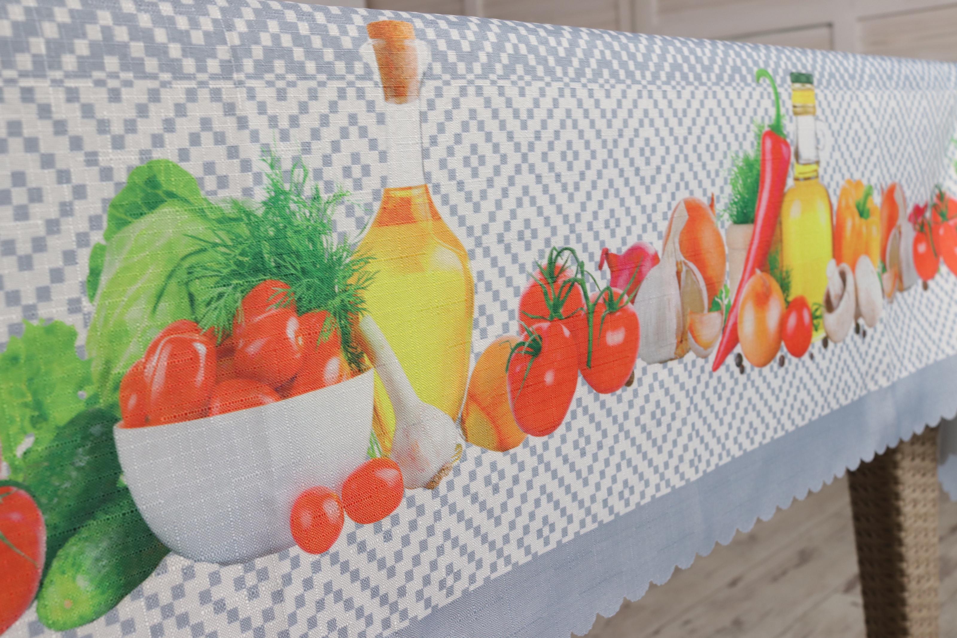 Скатерть кухонная Tropik Golden Laurel 140x220 см (8828-4) - фото 4 Скатерть кухонная Tropik Golden Laurel 140x220 см (8828-4) - фото 4