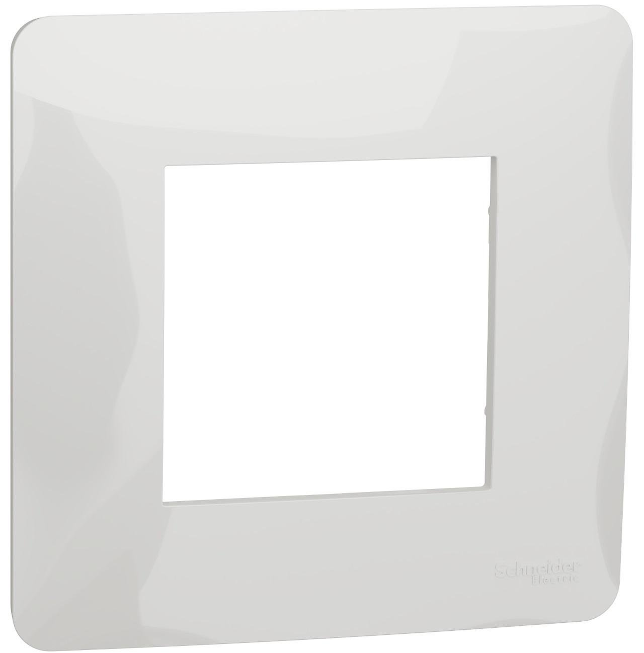 Рамка Schneider Electric 1-постовая ABS-UV Unica Белый (NU200218) Рамка Schneider Electric 1-постовая ABS-UV Unica Белый (NU200218)