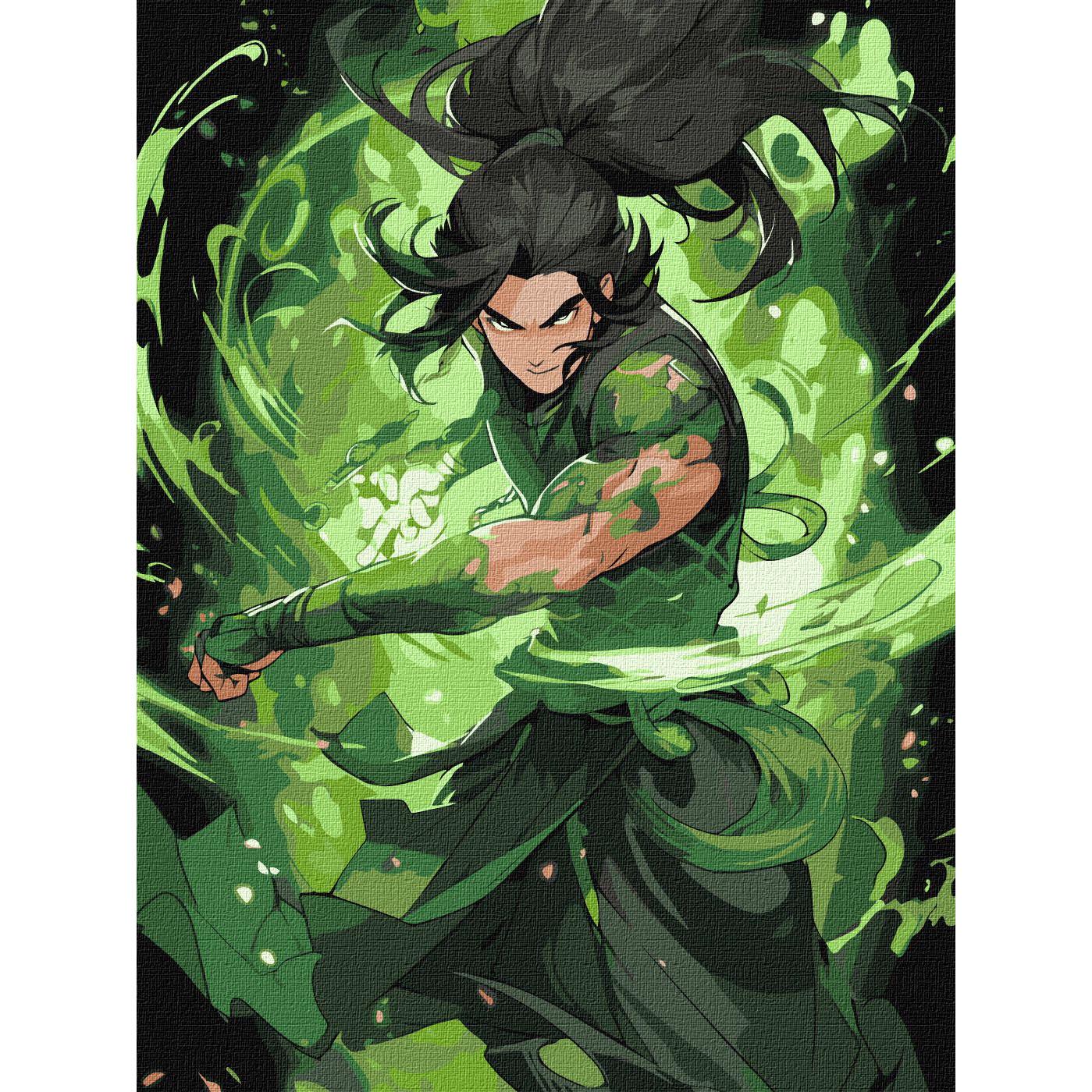 Картина по номерам Ideyka Непобедимый волшебник 30x40 см Разноцветный (PM-194-K-1058)