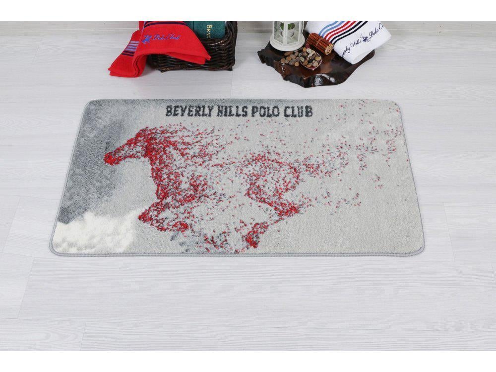 Коврик Beverly Hills Polo Club 310 Red 57х100 (svt-2000022228749)