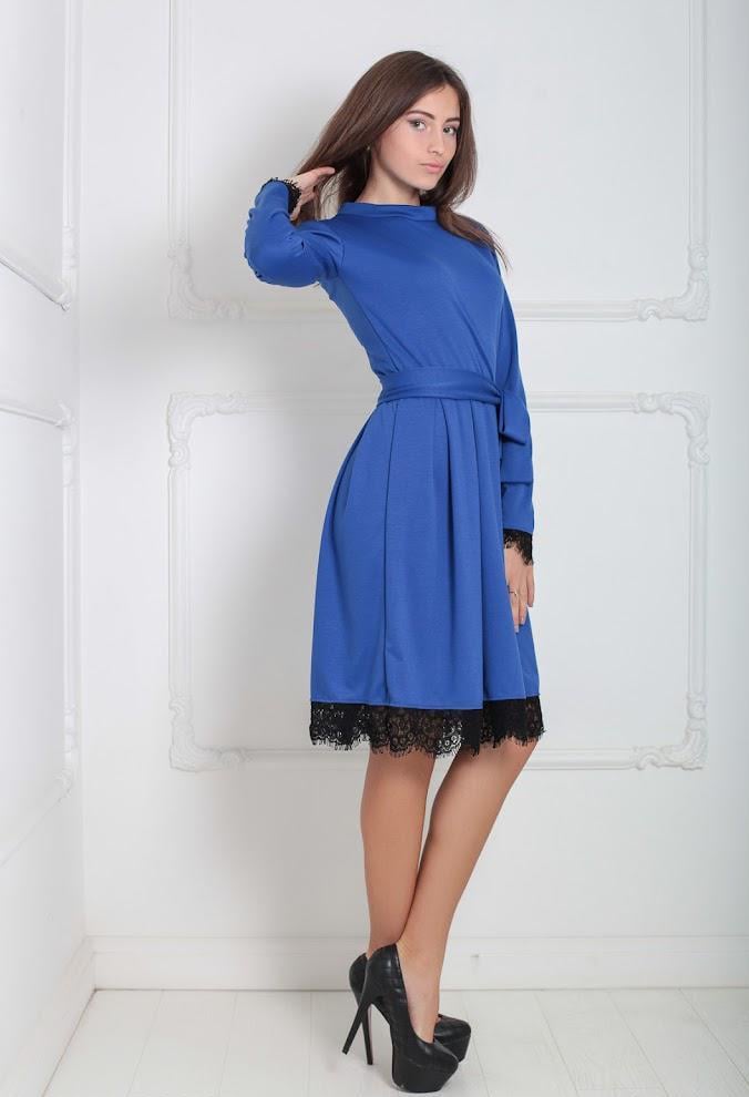 Платье женское Podium Kallagis 20853-BLUE XS Синий