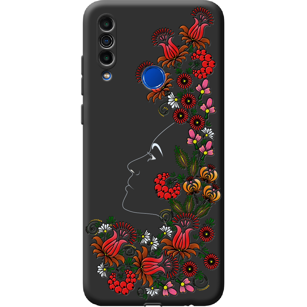 Чехол BoxFace Meizu M10 3D Ukrainian Muse Черный силикон (40851-bk64-40801)