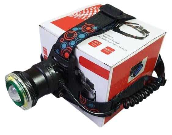 Фонарь налобный Head Lamp HL2-1006 LED аккумуляторный (1164838995) - фото 4 Фонарь налобный Head Lamp HL2-1006 LED аккумуляторный (1164838995) - фото 4