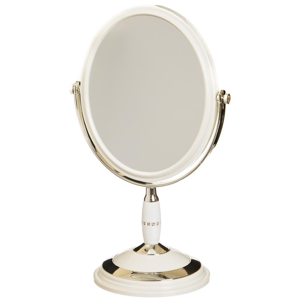 Косметическое зеркало Elisey 15 см Белый (0500-007)