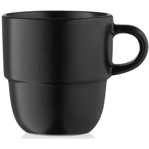 Чашка Ardesto Trento керамика 390 мл Черный
