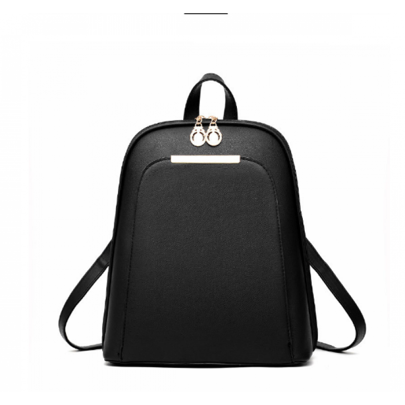 Рюкзак жіночий 28х22х11 см Чорний (135) - фото 2 Рюкзак жіночий 28х22х11 см Чорний (135) - фото 2