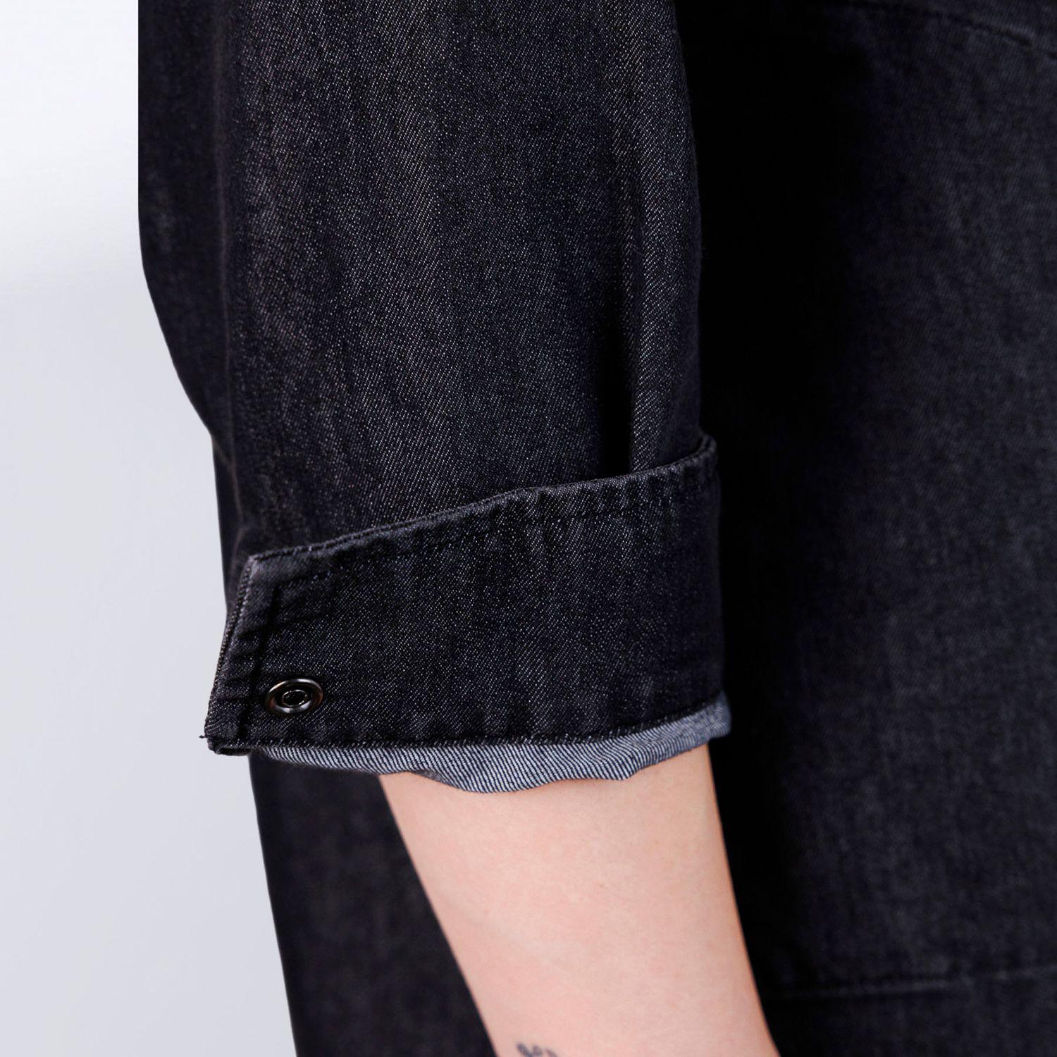 Сорочка жіноча повсякденна Brunello Cucinelli M Чорний (1578500) - фото 4 Сорочка жіноча повсякденна Brunello Cucinelli M Чорний (1578500) - фото 4