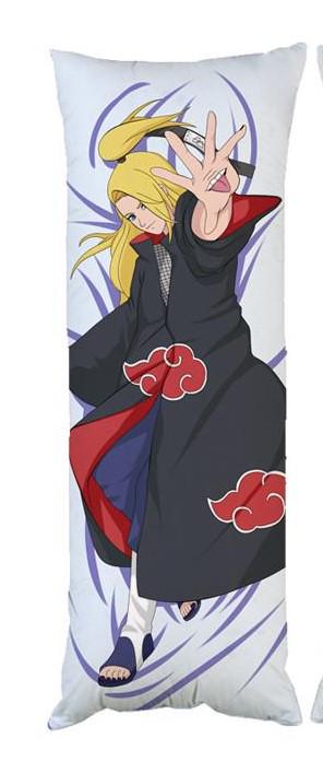 Подушка дакимакура Дейдара Акацуки Наруто декоративная ростовая для обнимания 30x60 см