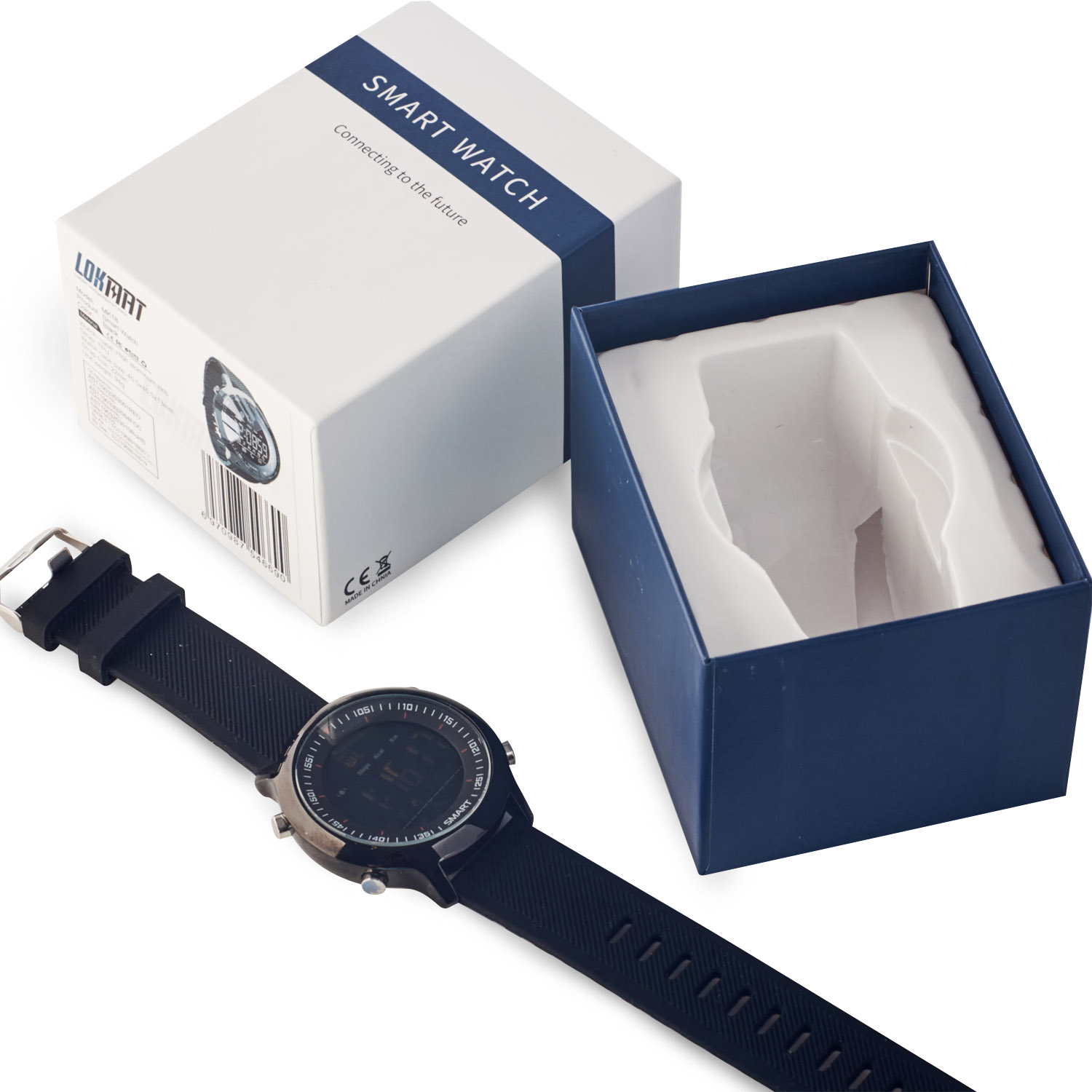 Смарт годинник Lokmat MK 18 водонепроникний Чорний - фото 3 Смарт годинник Lokmat MK 18 водонепроникний Чорний - фото 3