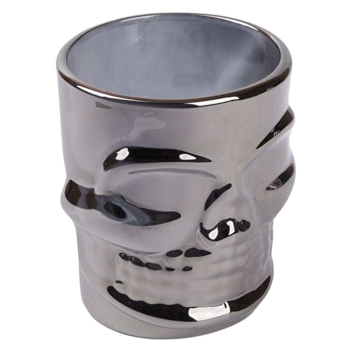 Набор стаканов с рюмками High Quality Череп 12 предметов Grey - фото 5 Набор стаканов с рюмками High Quality Череп 12 предметов Grey - фото 5