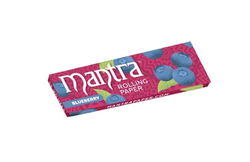 Папір для самокруток Mantra Blueberry