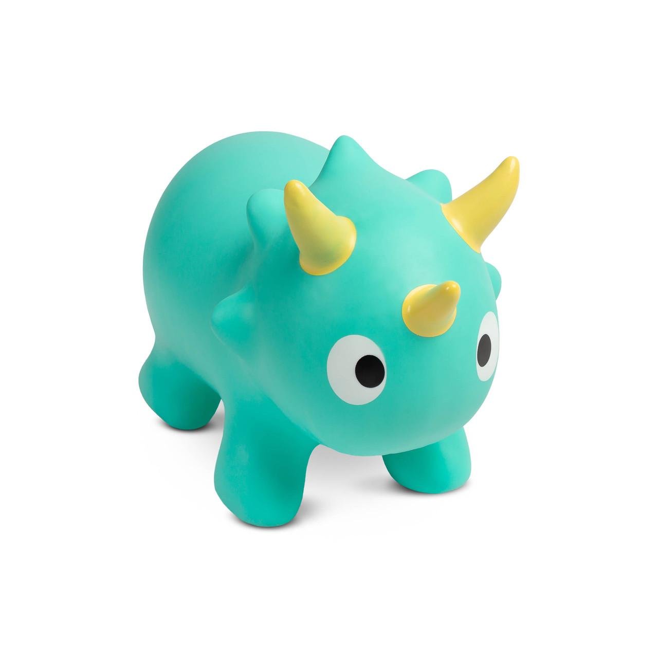 Стрибунець дитячий Caretero Dinu з насосом М'ятний (397849) Стрибунець дитячий Caretero Dinu з насосом М'ятний (397849)