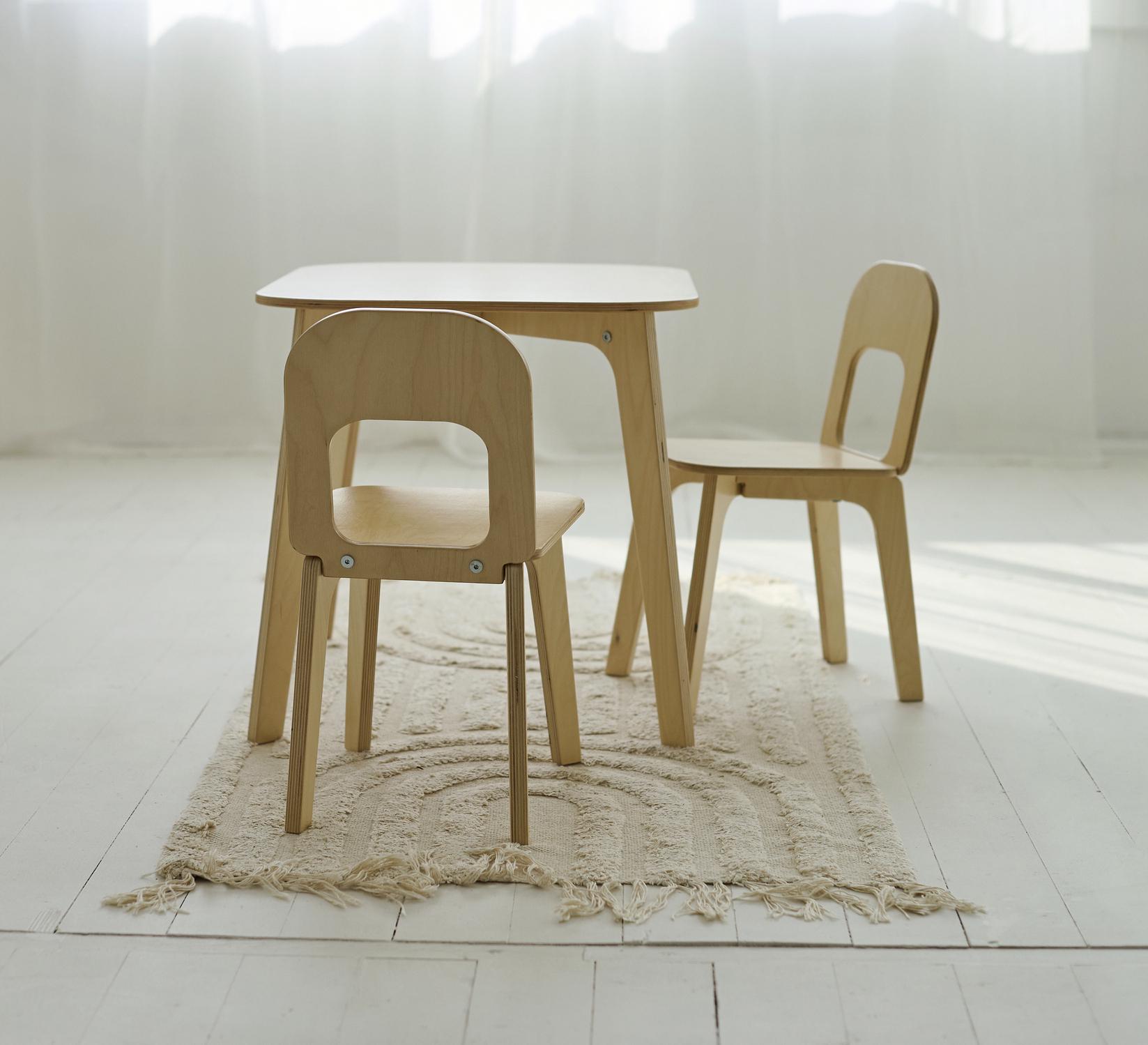 Дитячий столик і два стільчика Tatoy для дітей 2-4 років Бежевий - фото 10 Дитячий столик і два стільчика Tatoy для дітей 2-4 років Бежевий - фото 10