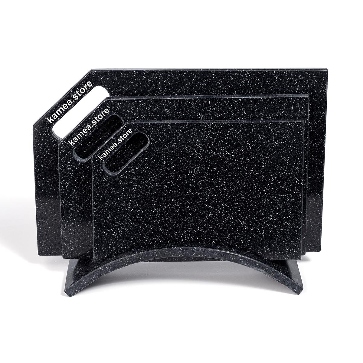 Набір кухонних дощок Kamea зі штучного каменю Romantic Night