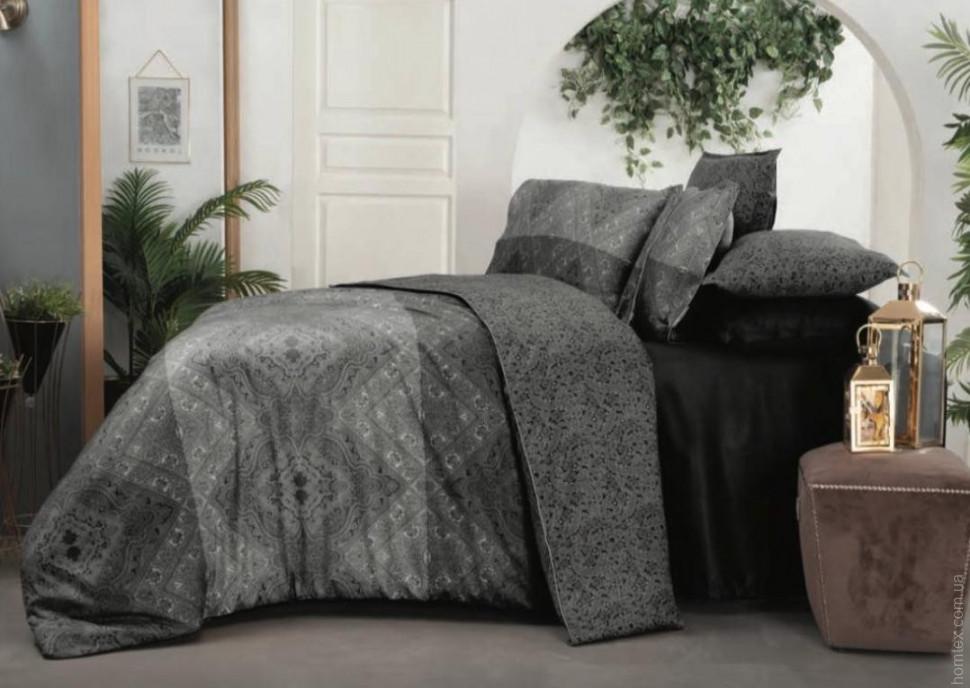 Постельное белье Sarev Brezno gri 300ТС делюкс сатин евро (2000022281877)