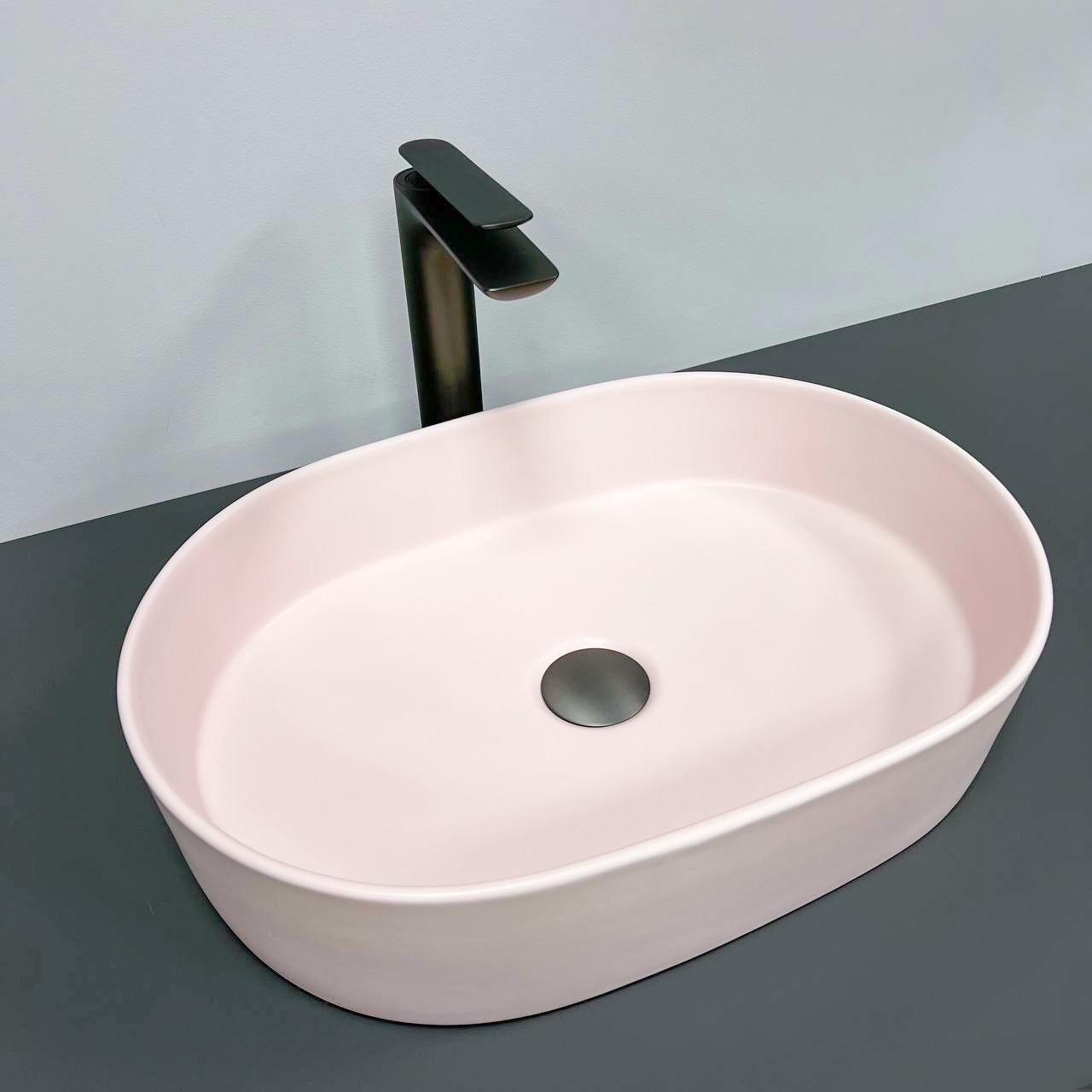 Умывальник накладной VBI VERONA 50 Pink Matt (2808389700)