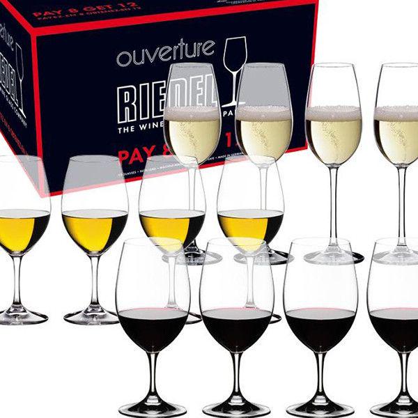 Набір келихів Riedel Ouverture 12 пр. (5408/93) - фото 3 Набір келихів Riedel Ouverture 12 пр. (5408/93) - фото 3