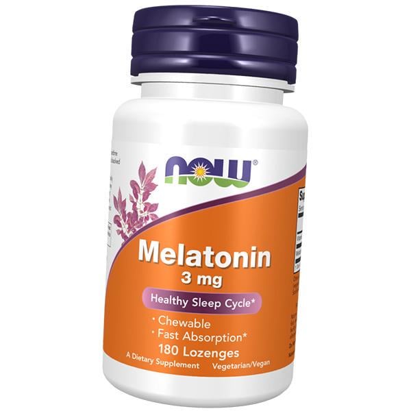 Мелатонін Melatonin 3 Lozenges 180 леденцов (72128012)