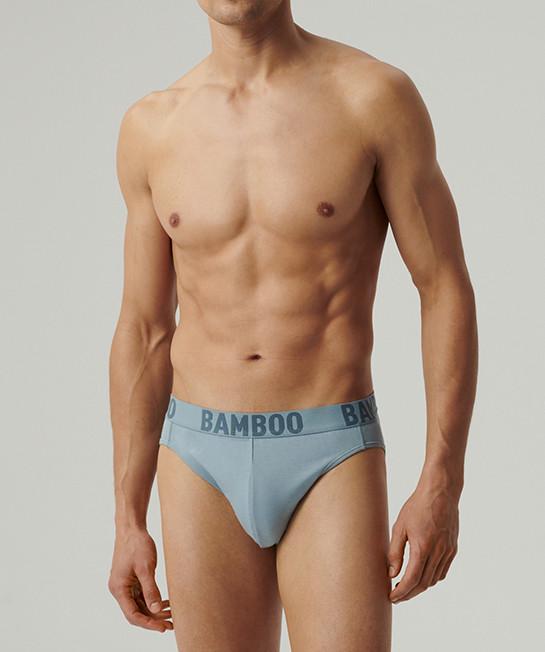 Набор мужских трусов-брифов Atlantic 3MP-199 бамбуковых XXL 3 шт. Темно-синий/Графитовый/Графитовый (27565711) - фото 2