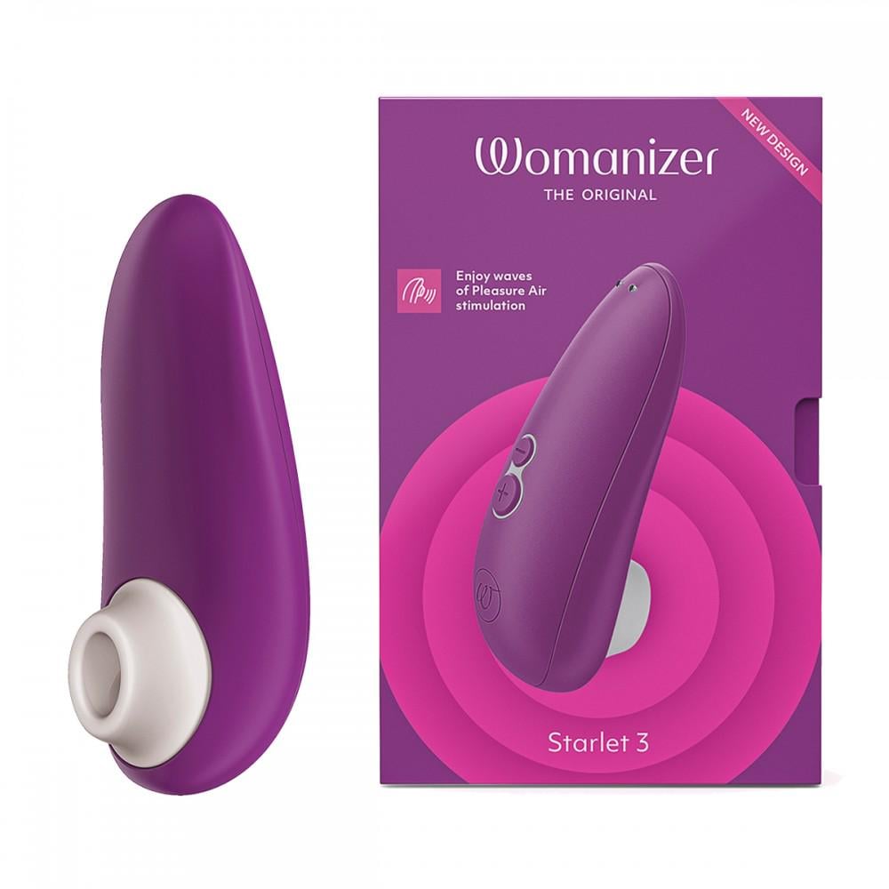 Стимулятор клиторальный вакуумный Womanizer Starlet 3 Violet (W44088) Стимулятор клиторальный вакуумный Womanizer Starlet 3 Violet (W44088)
