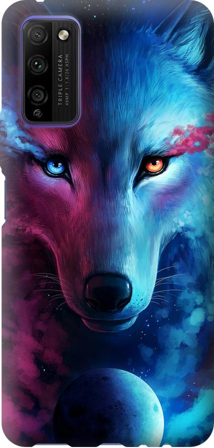 Чехол на Huawei Honor 30 Lite Арт-волк (3999u-2074-42517)