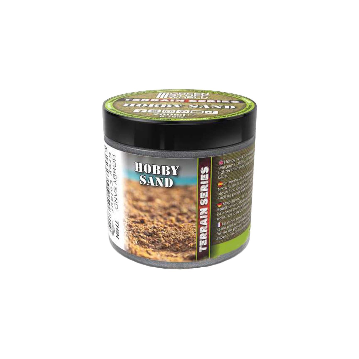 Песок модельный GSW Thin Sand 200 мл Dark Grey
