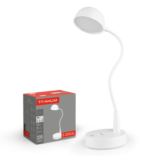 Настольная лампа Titanum TLTF-012W LED с аккумулятором (УТ000100012)