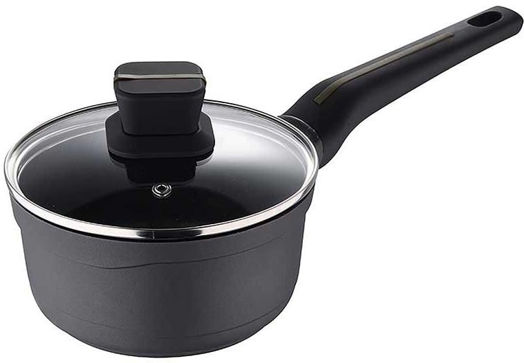 Ковш с крышкой Bergner San Ignacio Bistro с антипригарным покрытием 1,3 л Ковш с крышкой Bergner San Ignacio Bistro с антипригарным покрытием 1,3 л