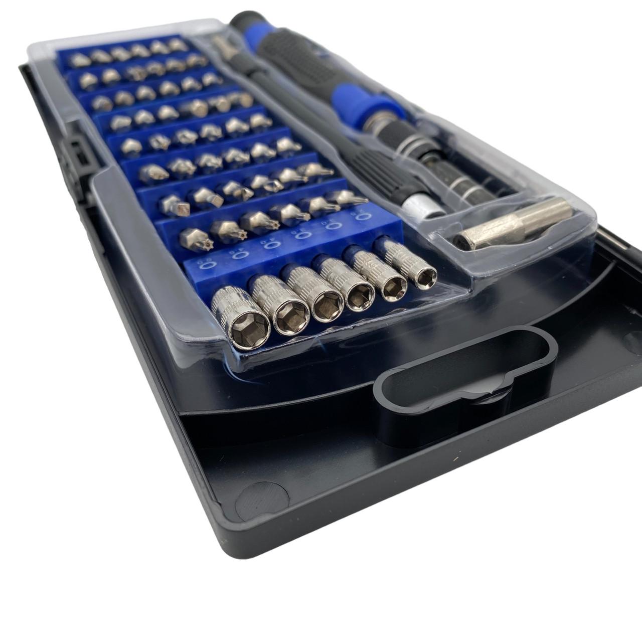 Отвертка с набором магнитных бит 58в1 (2201485762) - фото 2 Отвертка с набором магнитных бит 58в1 (2201485762) - фото 2