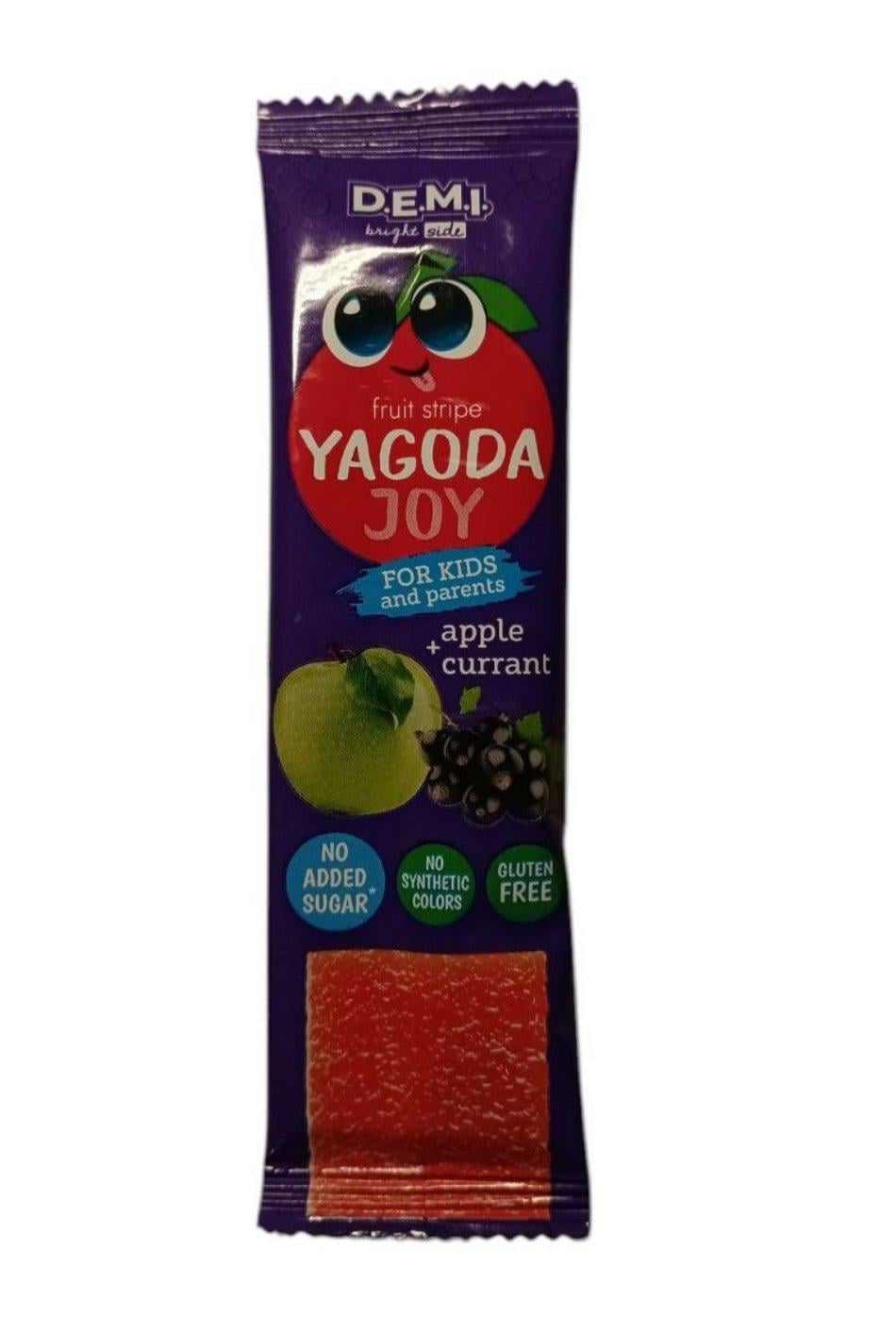 Пастила фруктовая DEMI Yagoda Joy с соком смородины 40 шт. 15 ч (59646)