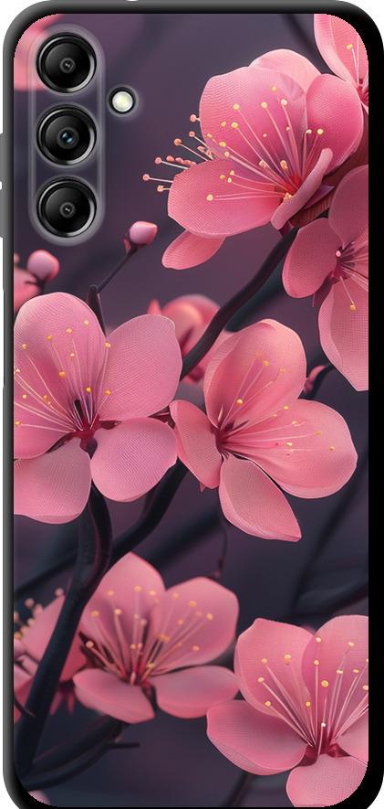 Чехол на Samsung Galaxy A14 A145F Пурпурная сакура (6075b-2937-42517) Чехол на Samsung Galaxy A14 A145F Пурпурная сакура (6075b-2937-42517)