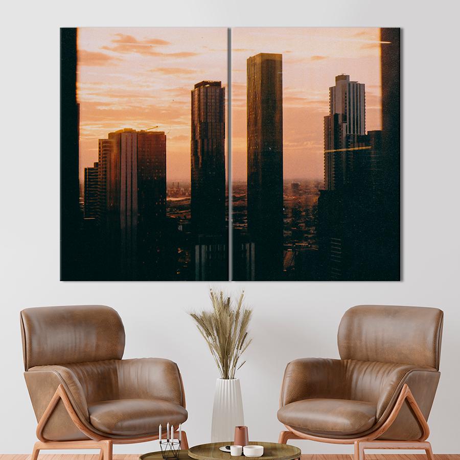 Настенний декор Сумерки в Нью-Йорке 165x122 см (A719-2)