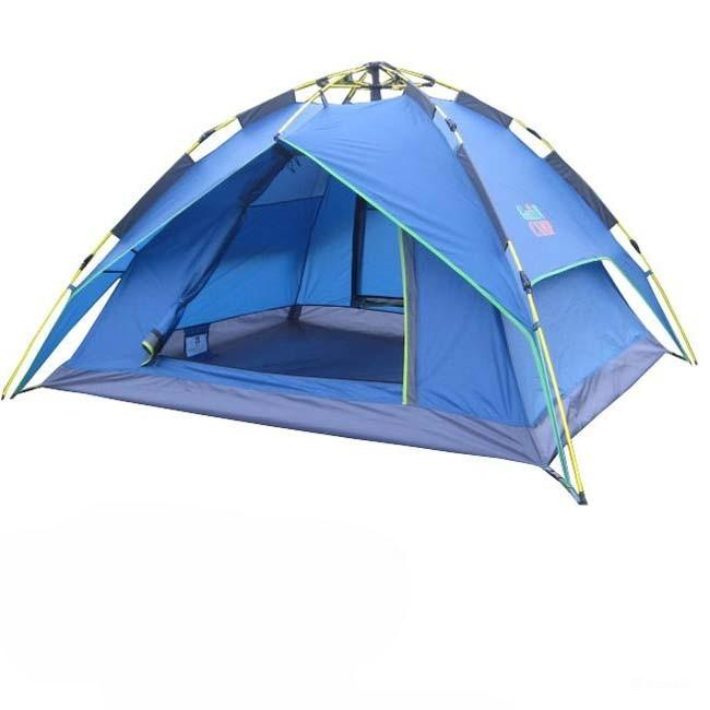 Палатка 3-местная GreenCamp GC1831 Синий (34716285)