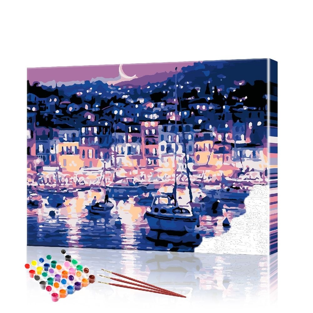 Картина по номерам ArtSale Сен Тропе PBN0477 40х50 см