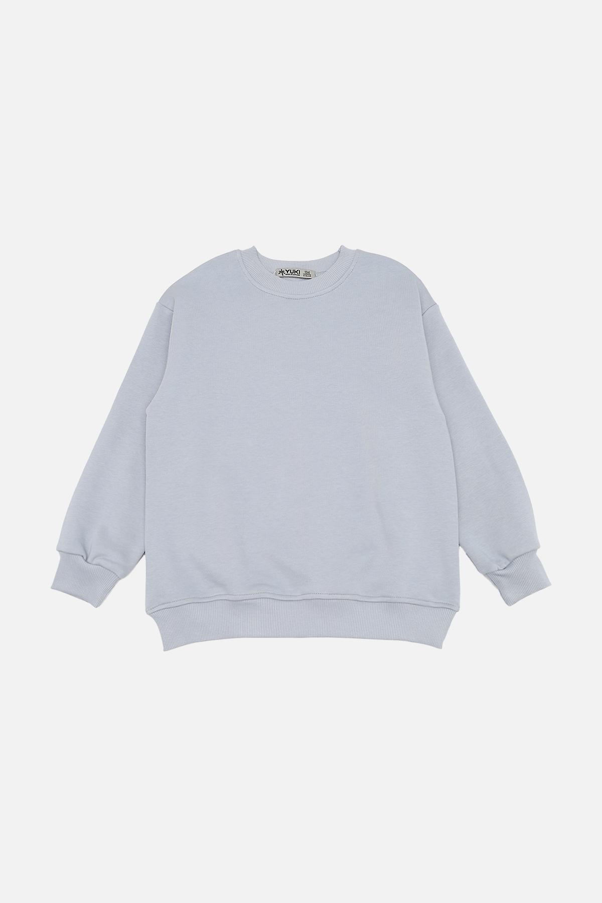 Свитшот для мальчика 134 см Серый (ЦБ-00269724)