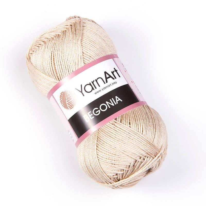 Пряжа YarnArt Begonia 4660 Бежевый