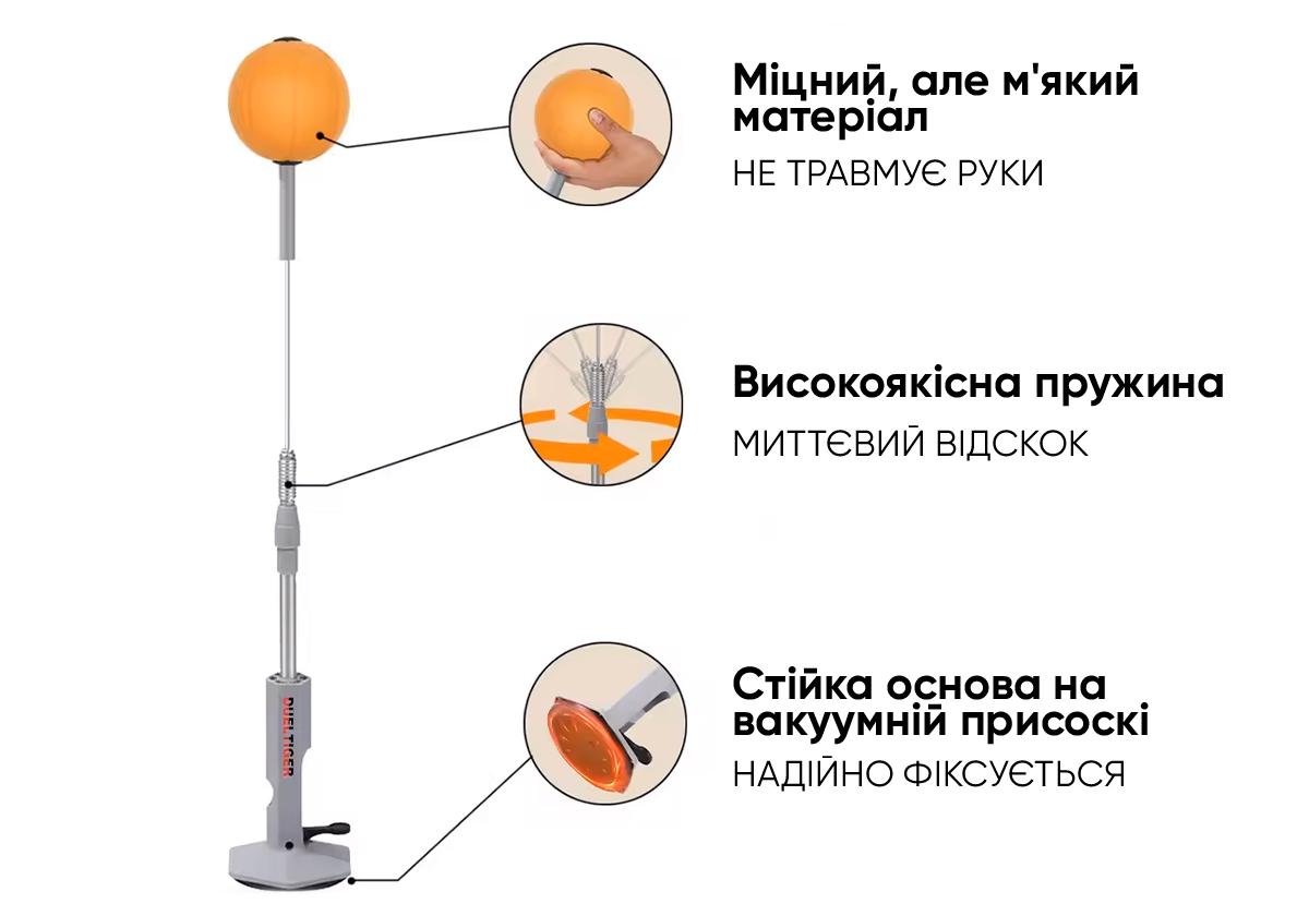 Боксерский набор EasyFit Pro BoxSet груша боксерская/металлическая стойка/перчатки 130-150 см (EF-0334) - фото 5 Боксерский набор EasyFit Pro BoxSet груша боксерская/металлическая стойка/перчатки 130-150 см (EF-0334) - фото 5