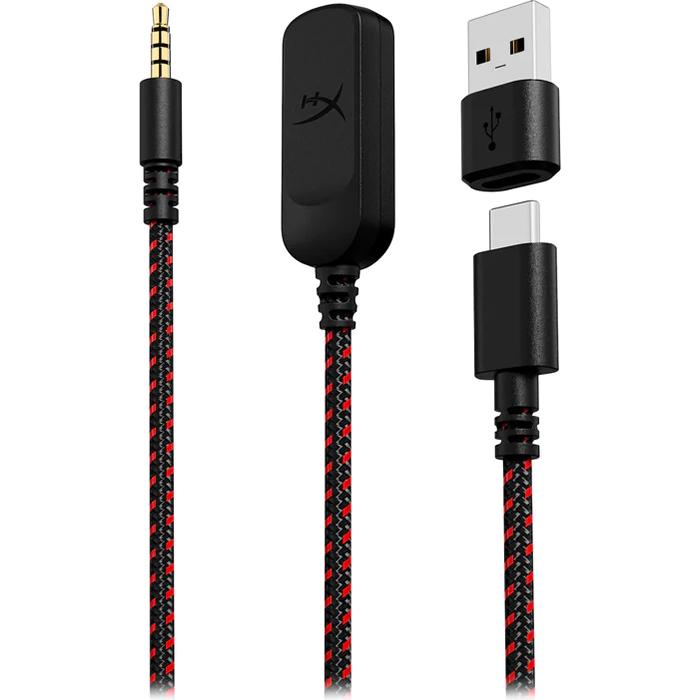 Гарнитура проводная HyperX Cloud III накладная с микрофоном 3,5 мм USB-C DTS 64 Ом Black/Red (727A9AA) - фото 7