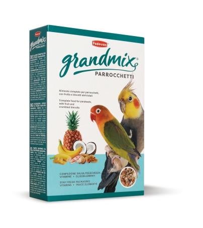 Корм Padоvan Grandmix Parrocchetti для средних попугаев 400 г (PP00278)