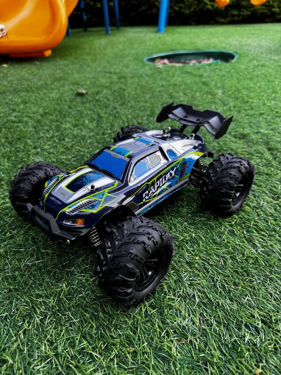 Машинка позашляховик на радіокеруванні CONQUER 4Х4 50 км/ч Blue (hp2-oar-9dp) - фото 6