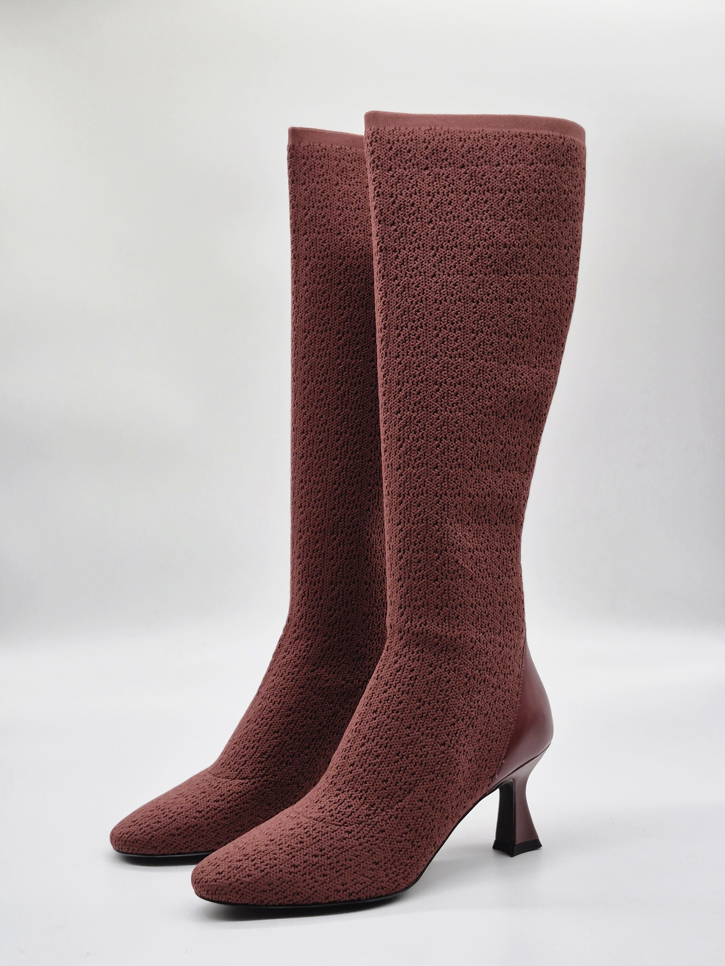 Чоботи жіночі What For Lamis р. 36 Бургунді - фото 5