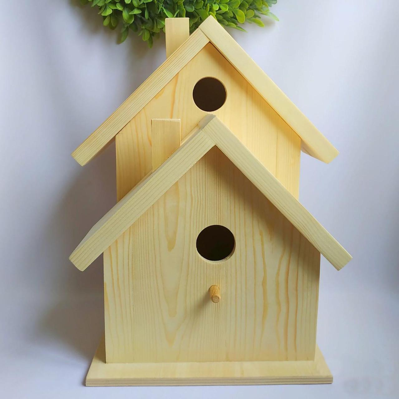 Шпаківня садова з дерева Славник Бланже (СКВ-002401) - фото 2 Шпаківня садова з дерева Славник Бланже (СКВ-002401) - фото 2