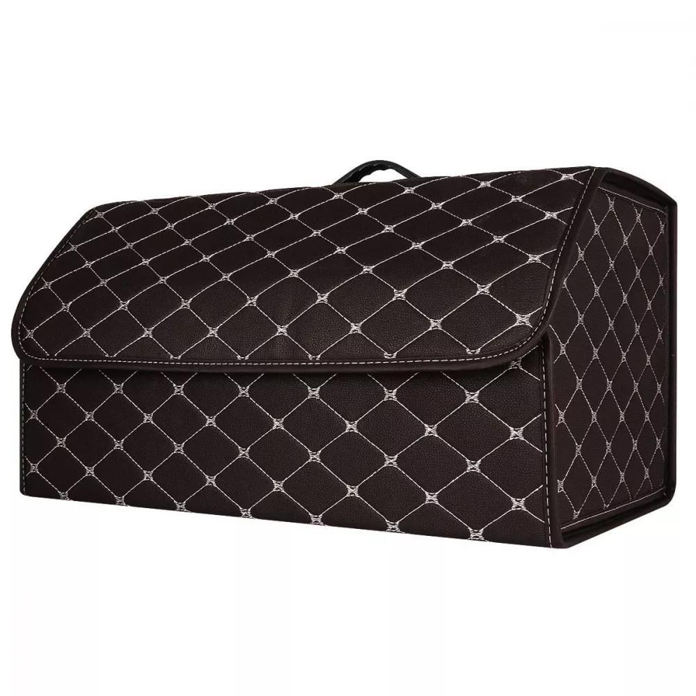 Органайзер автомобильный в багажник Proove эко-кожа разборной 54х30х30 см Brown/Beige (ee3b8210)