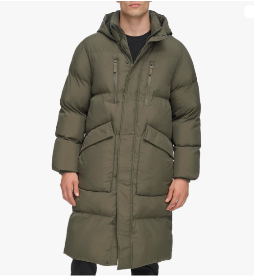 Парка мужская DKNY XL Оливковый (2722214736)