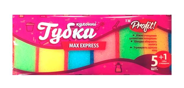 Губка для посуду Profit Max Express 6 шт. (14190)